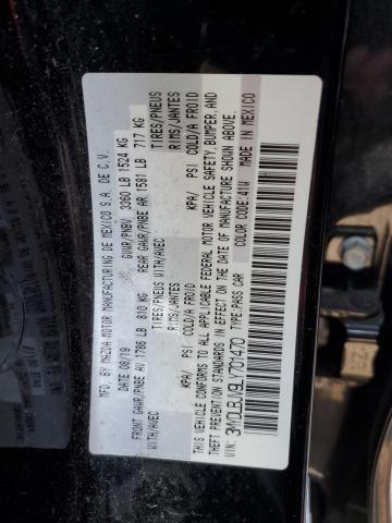 2020 TOYOTA YARIS LE 3MYDLBJV9LY701470