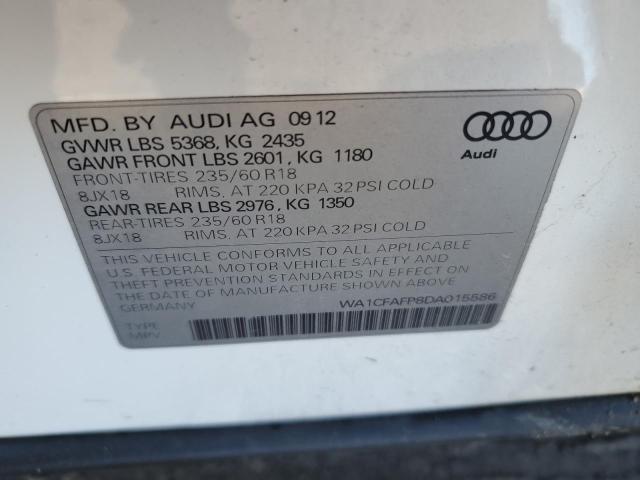 VIN WA1CFAFP8DA015586 2013 Audi Q5, Premium no.13