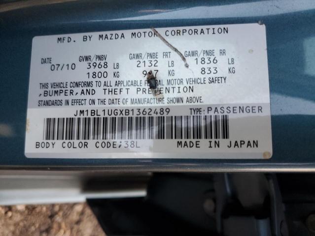 2011 Mazda 3 I VIN: JM1BL1UGXB1362489 Lot: 43226814