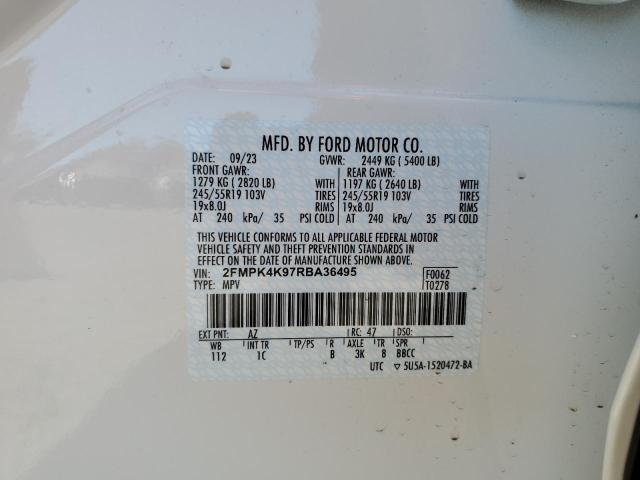 2024 FORD EDGE TITAN - 2FMPK4K97RBA36495