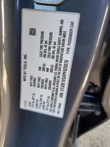 2023 TESLA 3 - 5YJ3E1ECXPF625878
