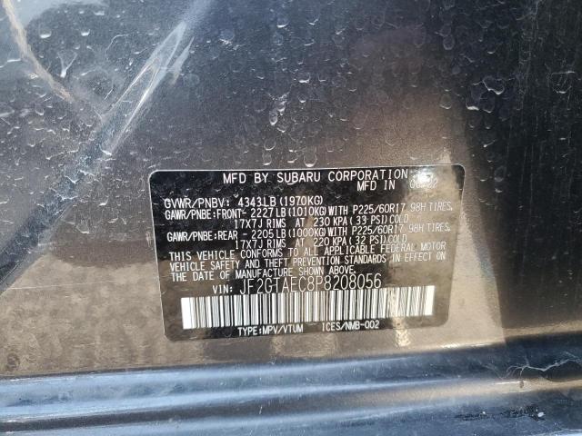 2023 SUBARU CROSSTREK JF2GTAEC8P8208056