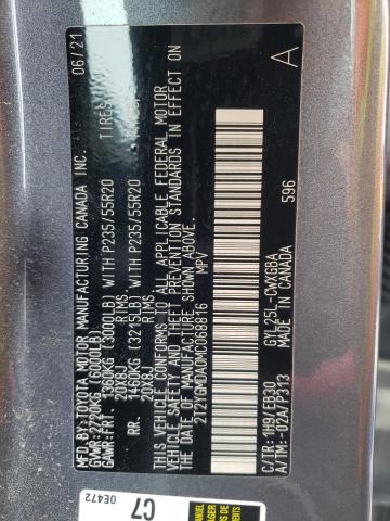 2021 LEXUS RX 450H F- 2T2YGMDA0MC068816