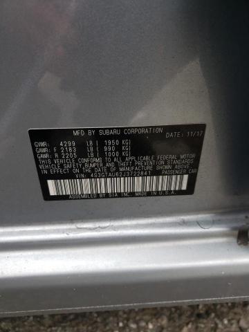 2018 SUBARU IMPREZA LI - 4S3GTAU62J3722841