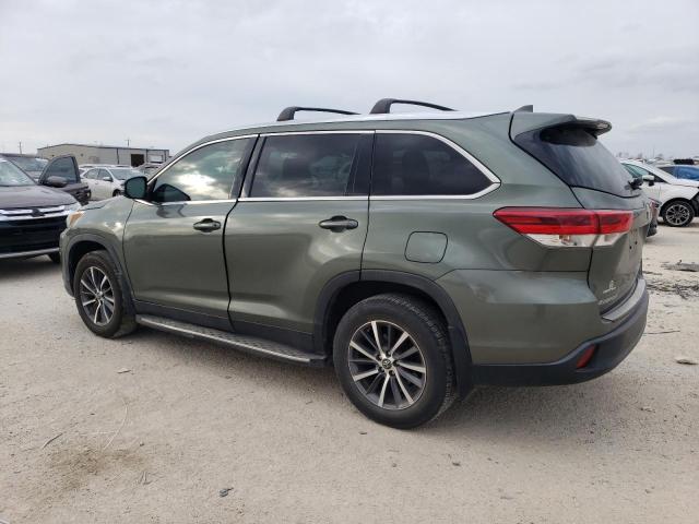 VIN 5TDKZRFH1KS332142 2019 Toyota Highlander, SE no.2