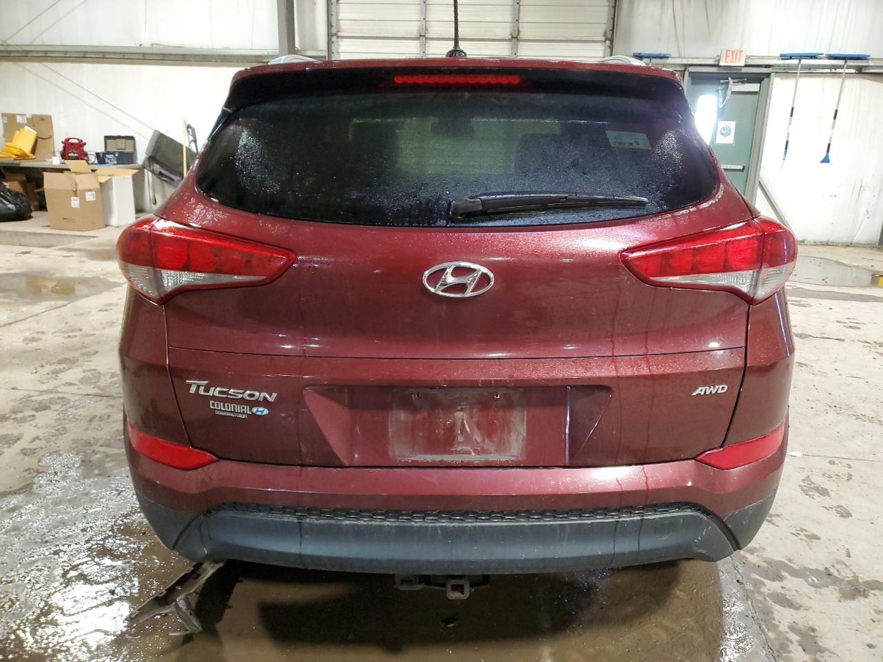 2017 Hyundai Tucson Limited vin: KM8J3CA49HU251615