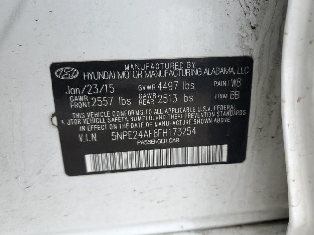 2015 HYUNDAI SONATA SE - 5NPE24AF8FH173254