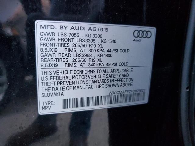 WA1CMAFE7FD021823 2015 AUDI Q7, photo no. 12