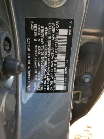 2019 HONDA CIVIC EX - SHHFK7H60KU414999
