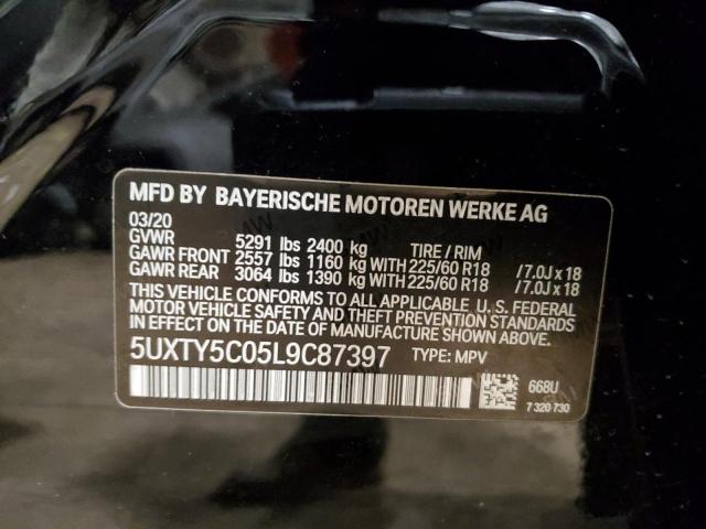 5UXTY5C05L9C87397 2020 BMW X3 - Image 12