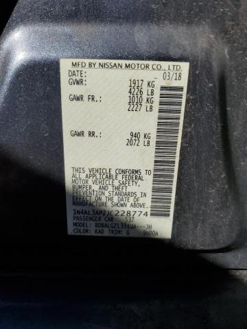 2018 NISSAN ALTIMA 2.5 1N4AL3AP2JC228774