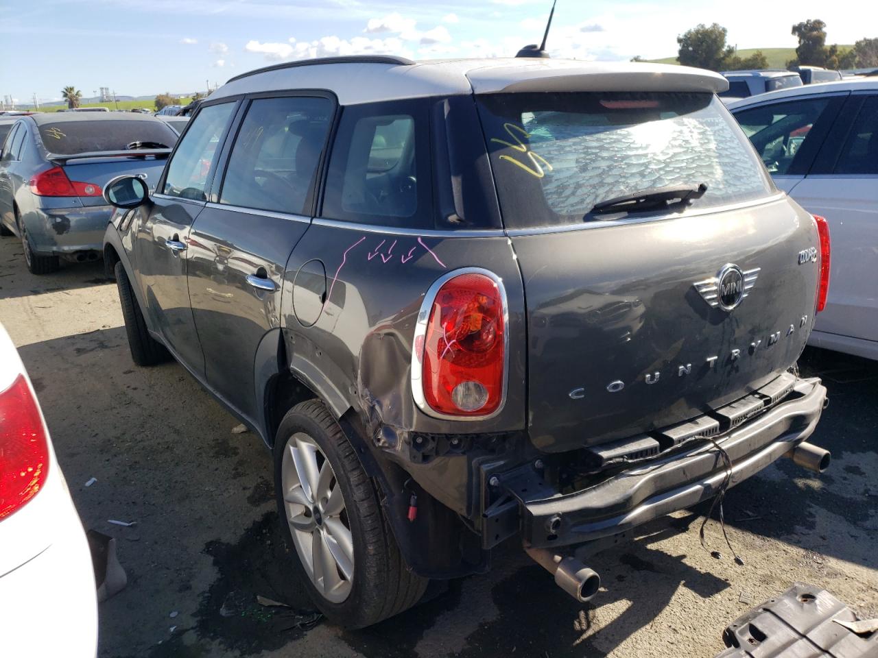 2014 Mini Cooper S Countryman vin: WMWZC3C5XEWP26179