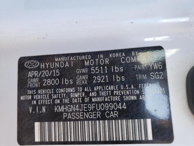2015 HYUNDAI GENESIS 3. - KMHGN4JE9FU099044