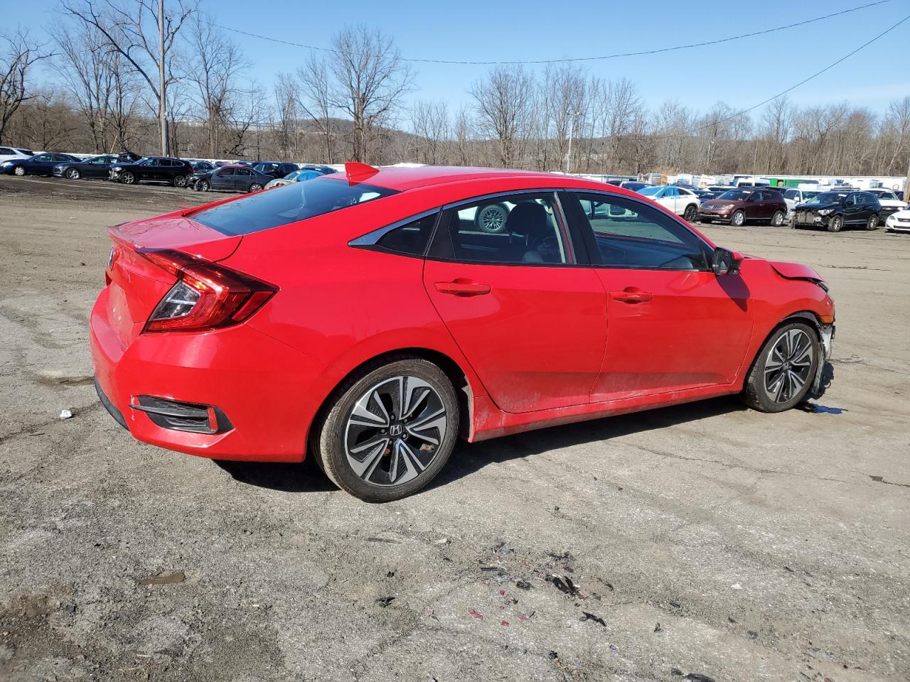 Lot #2487413596 2016 HONDA CIVIC EX