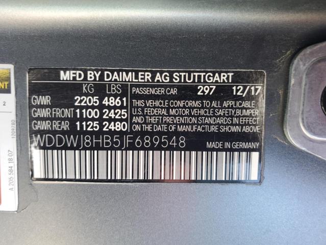 WDDWJ8HB5JF689548 2018 MERCEDES-BENZ C-CLASS - Image 12