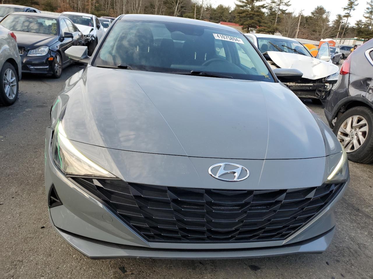 2021 Hyundai Elantra Sel vin: KMHLM4AG0MU182832