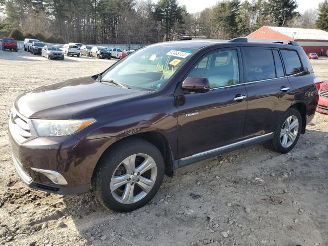 VIN 5TDDK3EH7DS265352 2013 Toyota Highlander, Limited no.1