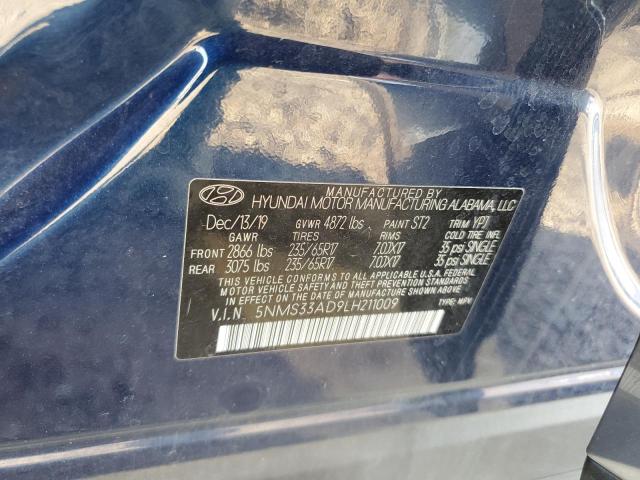 2020 HYUNDAI SANTA FE S - 5NMS33AD9LH211009