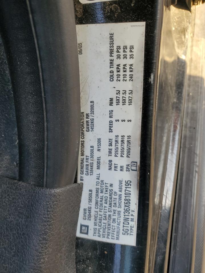 5GTDN136X68107195 2006 Hummer H3