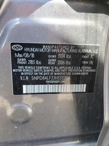 2018 HYUNDAI ELANTRA SE - 5NPD84LF2JH333306