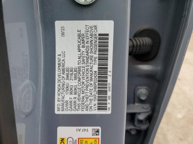 2023 HONDA CIVIC SPOR 19XFL2H86PE024294