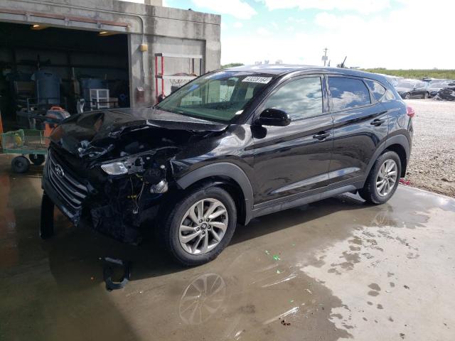 Lot #2485137823 2017 HYUNDAI TUCSON SE salvage car