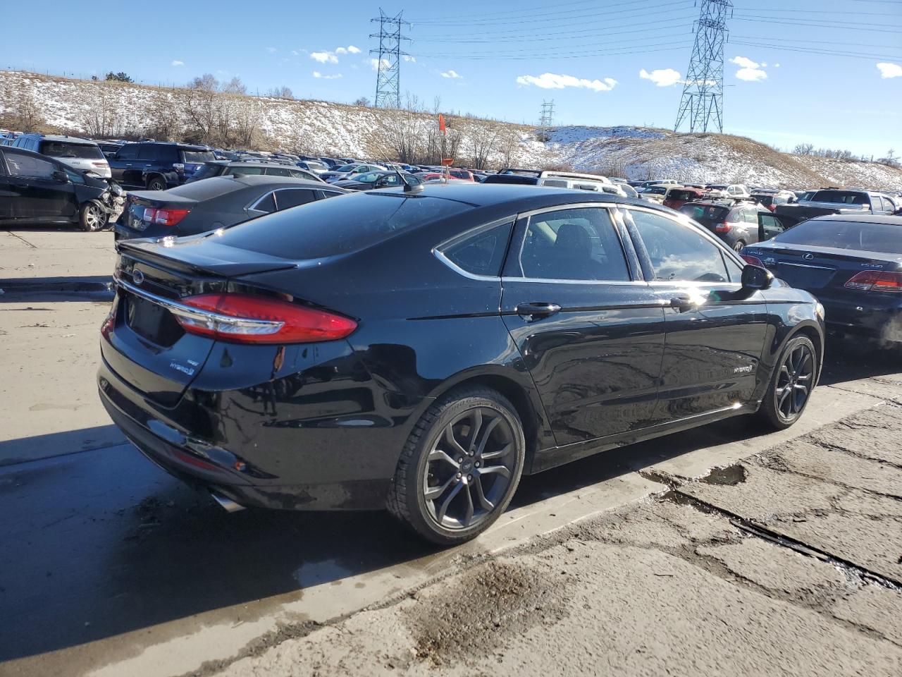 3FA6P0LU6JR249365 2018 Ford Fusion Se Hybrid