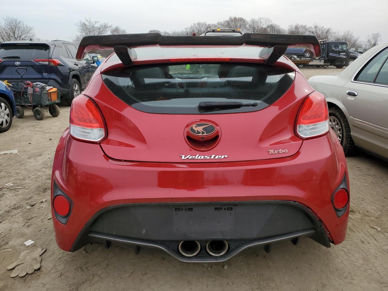 KMHTC6AE0EU183669 2014 Hyundai Veloster Turbo