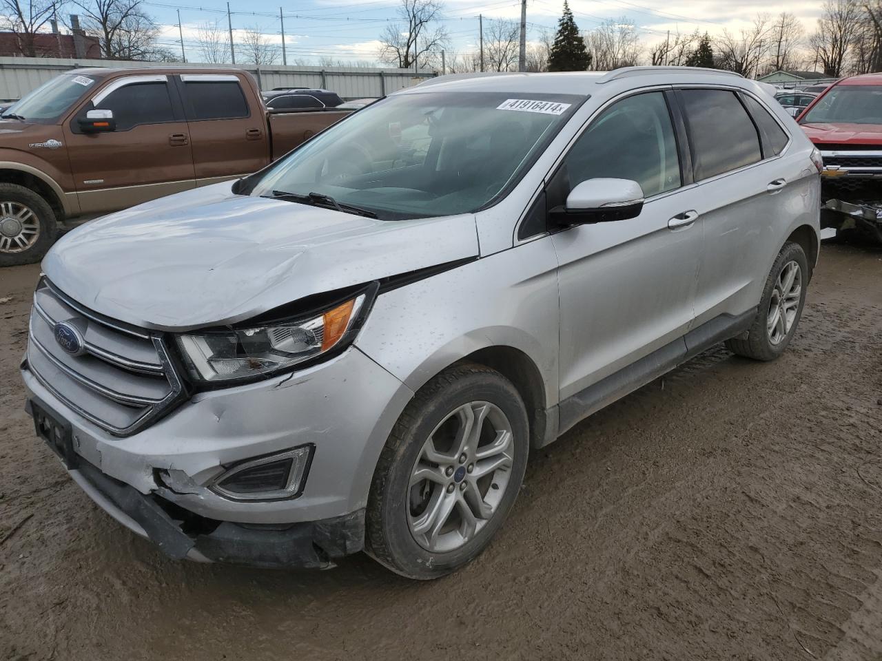 2FMPK4K95HBB98608 Ford Edge titan 2017 2.0 Купить из США