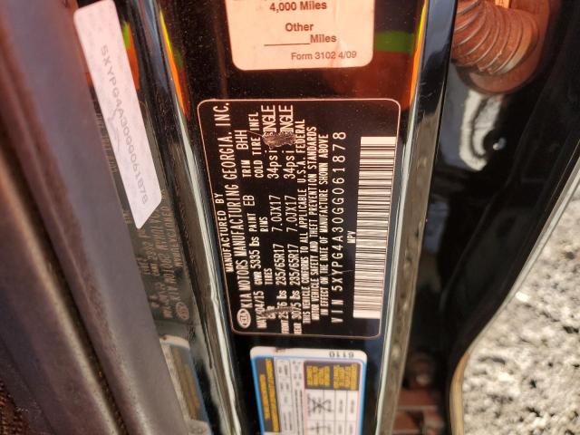 2016 Kia Sorento Lx VIN: 5XYPG4A30GG061878 Lot: 39830204