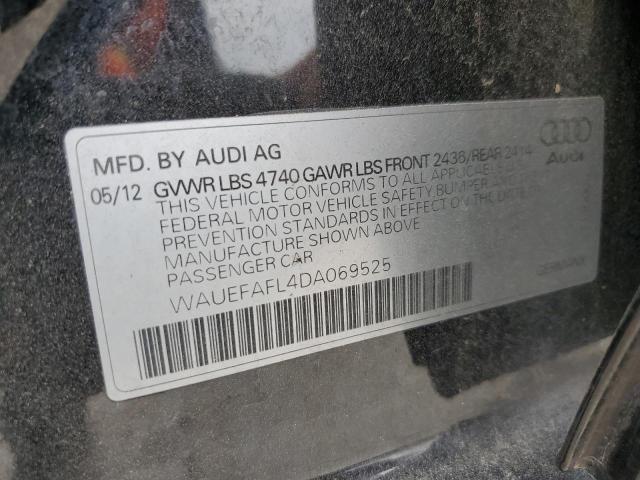 VIN WAUEFAFL4DA069525 2013 Audi A4, Premium Plus no.13