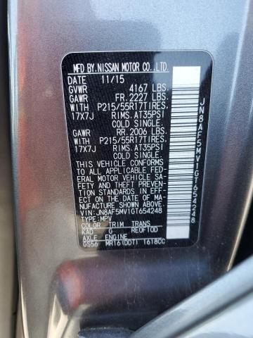 2016 NISSAN JUKE S - JN8AF5MV1GT654248