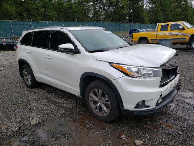 VIN 5TDJKRFH8ES066154 2014 Toyota Highlander, Xle no.4