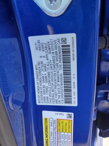 2022 HONDA CIVIC SPOR 2HGFE2F57NH506245