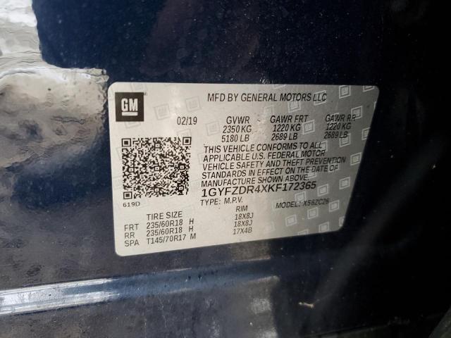 2019 CADILLAC XT4 PREMIU 1GYFZDR4XKF172365