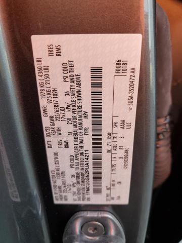 2023 FORD ESCAPE ACT 1FMCU0GN2PUA14211