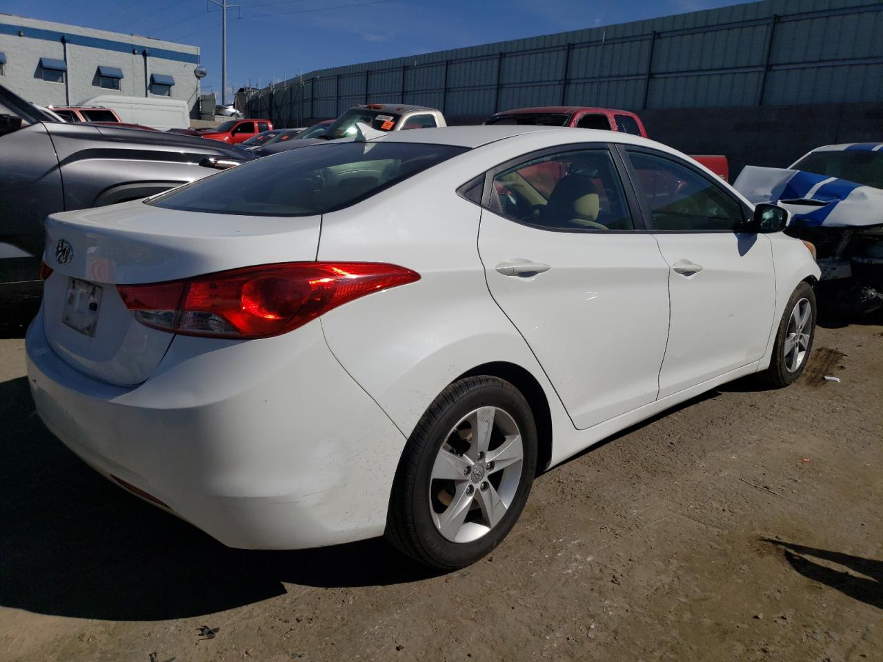 5NPDH4AE3DH290934 2013 Hyundai Elantra Gls