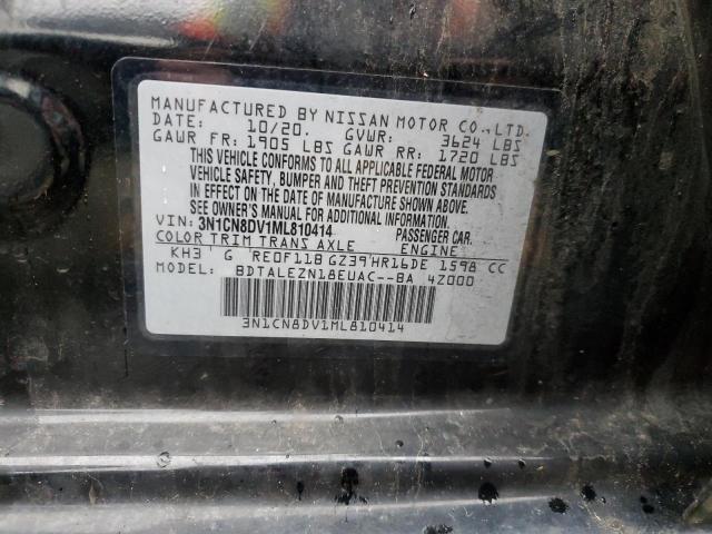 2021 NISSAN VERSA 1.6 - 3N1CN8DV1ML810414