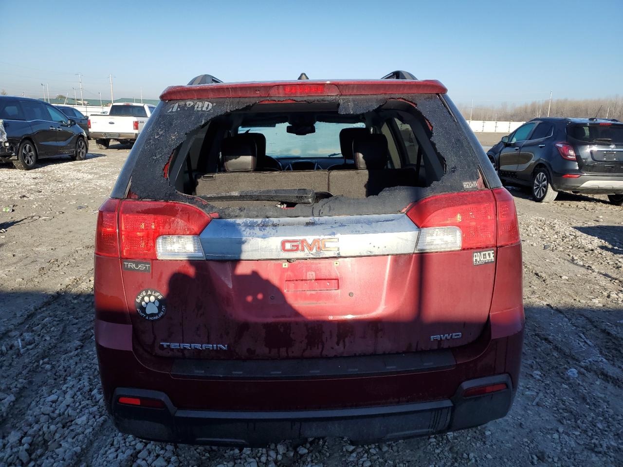 2GKFLVEK1C6378529 2012 GMC Terrain Slt