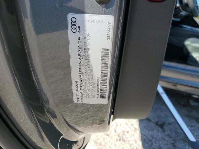 2019 AUDI A5 PREMIUM WAUSNAF58KA033552