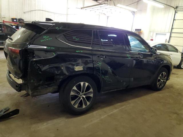 VIN 5TDGZRBH9NS187898 2022 Toyota Highlander, Xle no.3