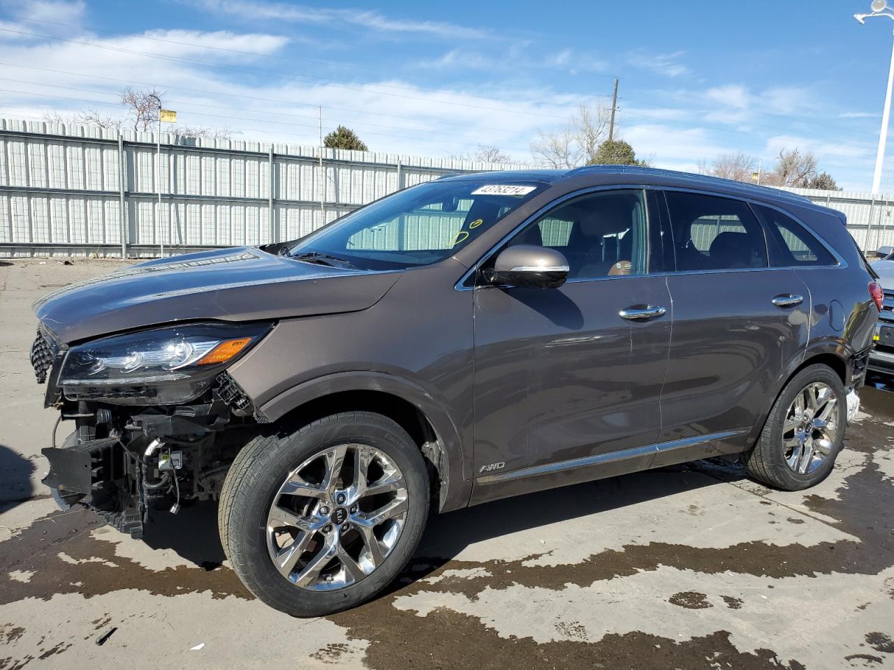 2019 Kia Sorento Sx vin: 5XYPKDA57KG519635