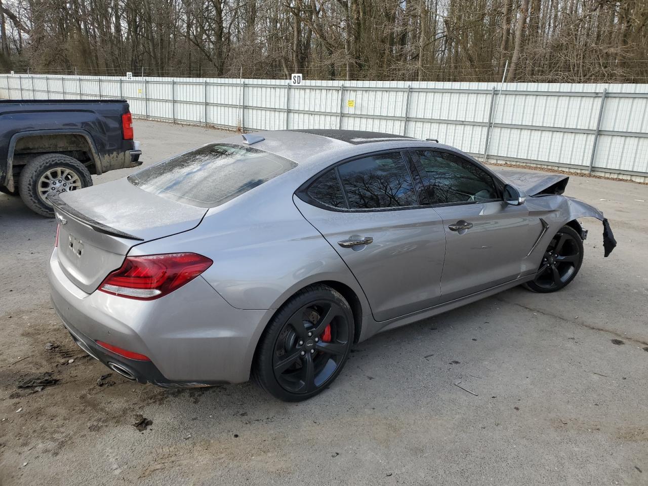 2021 Genesis G70 Prestige vin: KMTG34LE2MU076324