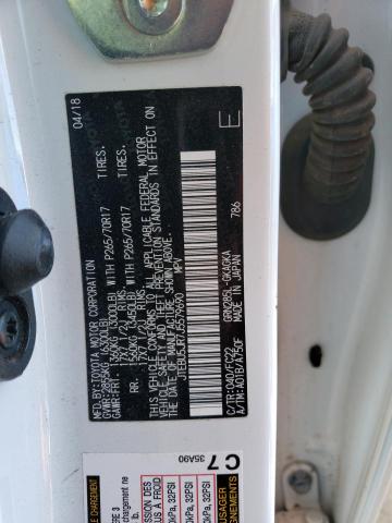 2018 TOYOTA 4RUNNER SR JTEBU5JR7J5579690