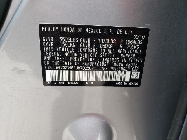 2018 HONDA FIT SPORT - 3HGGK5H61JM702567