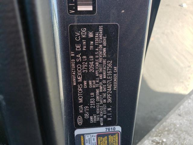 2020 KIA FORTE FE 3KPF24AD7LE167562