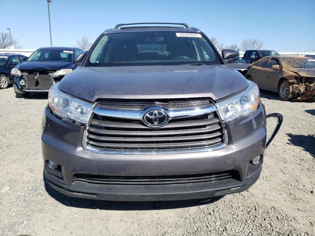 VIN 5TDYKRFH9ES009606 2014 Toyota Highlander, Limited no.5