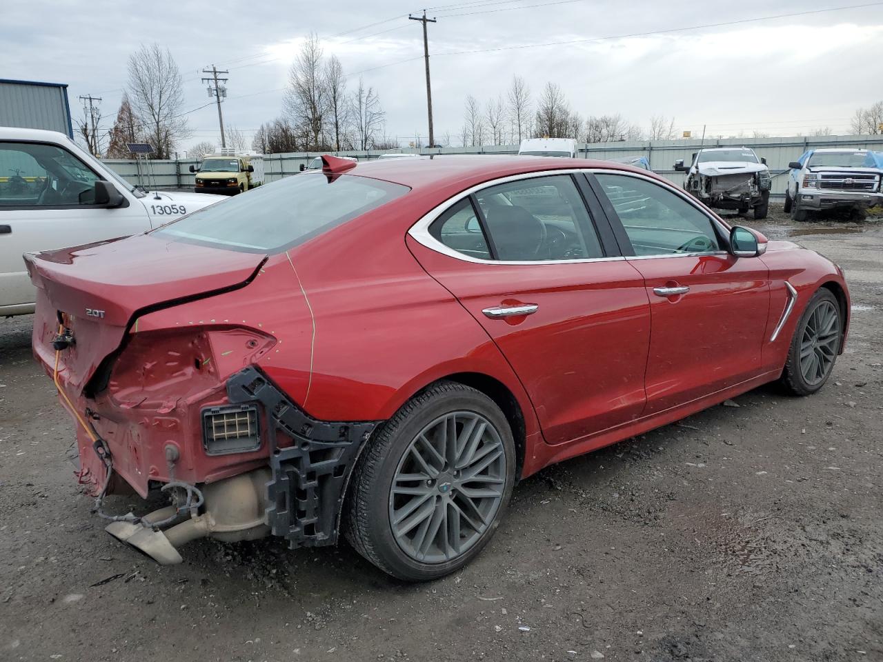 Lot #2517173390 2019 GENESIS G70 ADVANC