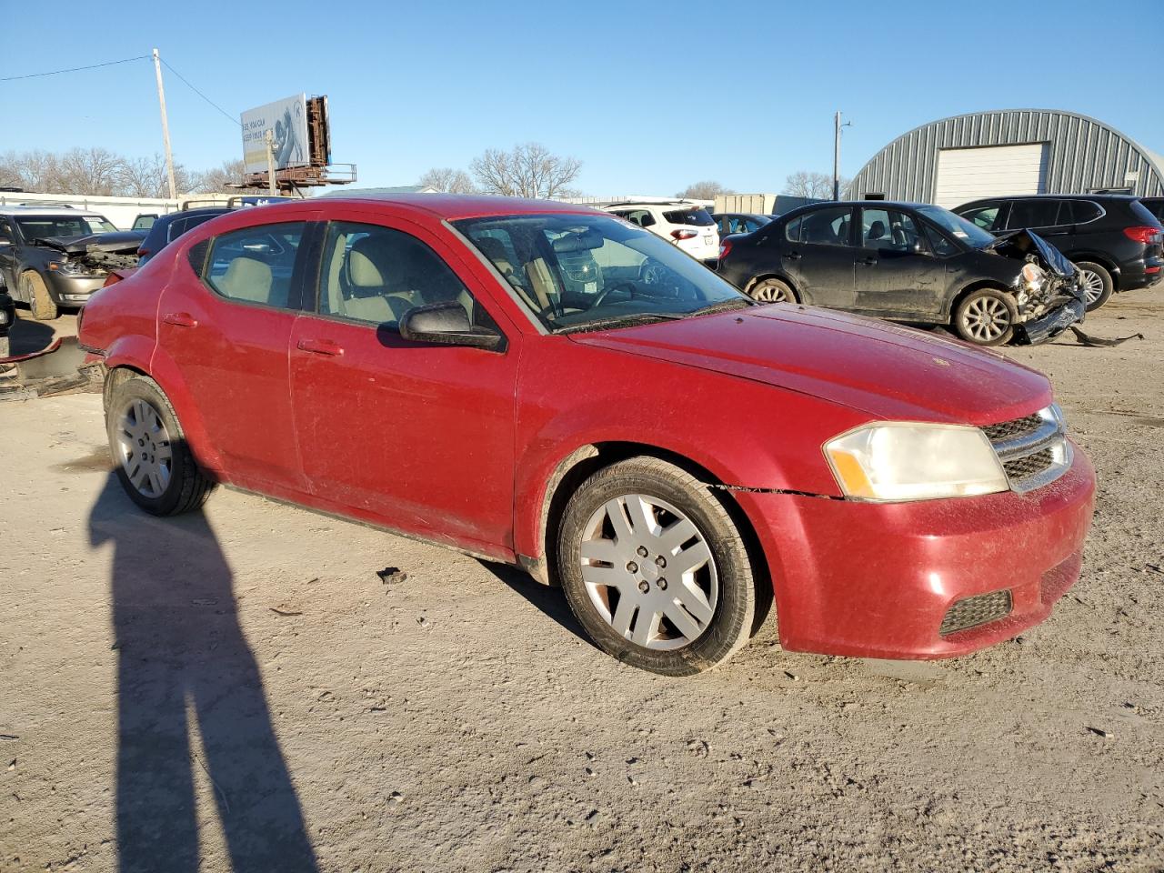 Lot #2768429758 2014 DODGE AVENGER SE