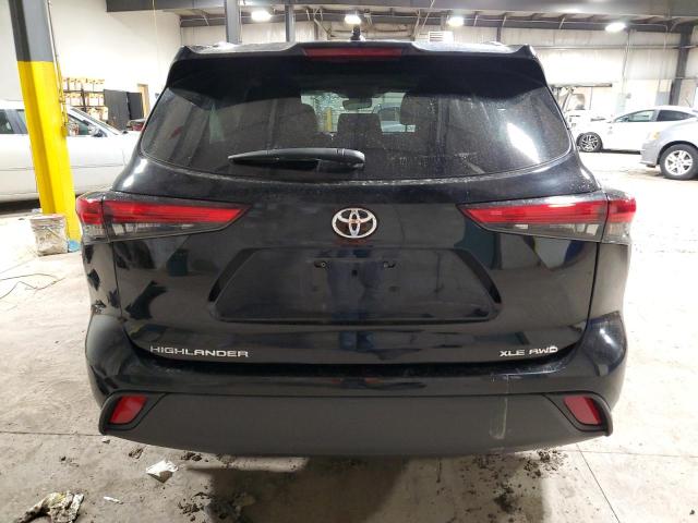 VIN 5TDHZRBH1MS085739 2021 Toyota Highlander, Xle no.6